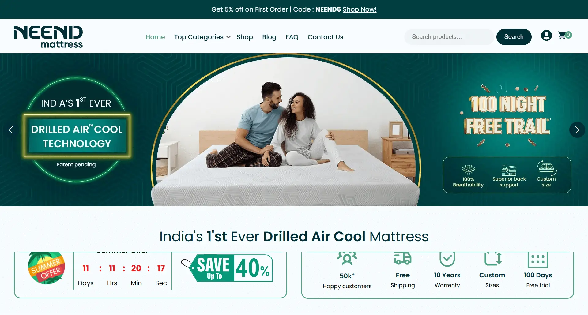 Neend Mattress